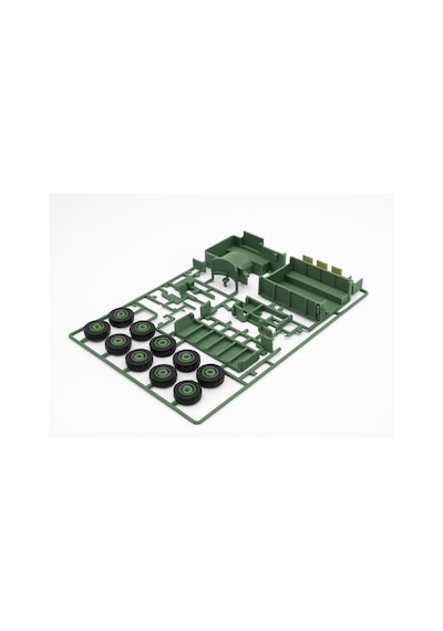 Askeri Kamyon Model Kit Card - 3d Baskı Eğitici Oyuncak