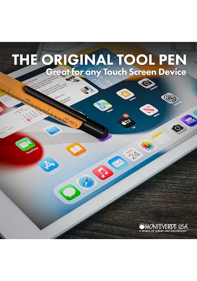 Monteverde Tool Pen Serisi Mv35295 Tk Toolpen Multifunction Orang Çok Renkli