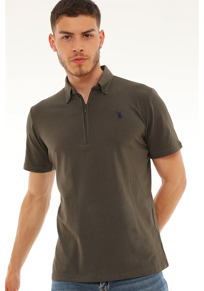 T8583 Dewberry Erkek T-shırt-haki Haki