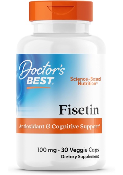 Doctor's Best Fisetin With Novusetin 100 Mg 30 Veggie Kapsül Usa Menşeii Dmmedicineden Orijinal