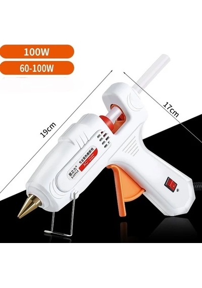 Sn-807 Elektrikli Silikon Tabancası Ayarlanabilir Anahtarlı 60w/100w Çift Güç Ayarı Hızlı Isınma