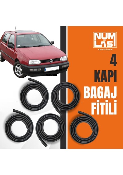 Volkswagen Golf 3.nesil 4 Kapı + Bagaj Fitili-a Kalite-numlas-nm2994