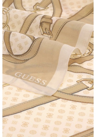 Guess Desenli 120 X 120 Cm Eşarp Aw5679pol03 Kadın Eşarp Aw5679 Pol03 Bon Taş