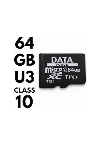 Dataforce 64gb U3 Hafıza Kartı 7/24