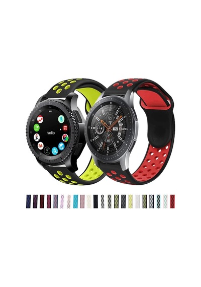 Huawei Uyumlu Watch GT GT2 GT2e GT3 Pro 46mm Kordon Nike Spor Kordon