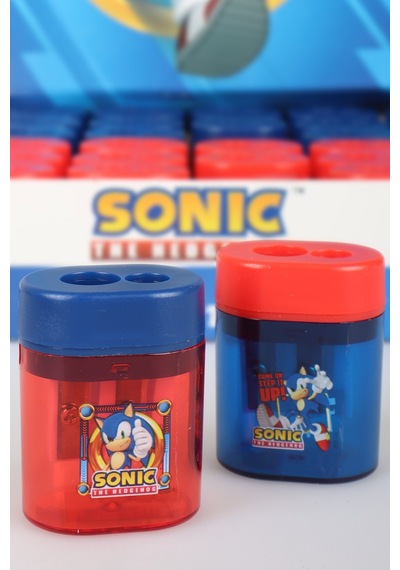 X Dekomus Lisanslı Sonic 2 Adet Çift Bıçaklı Kalemtraş