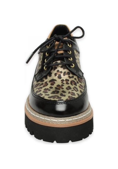 Mammamia D25ya-3795 Günlük Leopar Kadın Ayakkabı Leopar