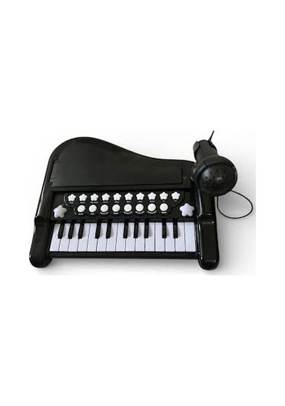Mikrofonlu 25 Tuşlu Çoklu Müzik Sesleri Çocuk Piyano Ve Elektronik Org Eğitici Öğretici Oyuncak