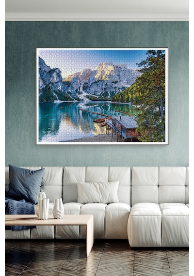 Anatolian 4000 Parçalık Puzzle - Braies Gölü 5205