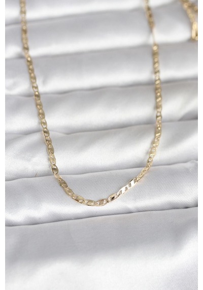 Cm 14k Renk Yassı Zincir Model 60 Cm Kadın Kolye Diğer