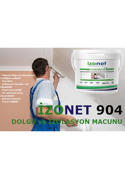 İzonet 904 İzolasyon Ve Dolgu Mastiği 10 Kg