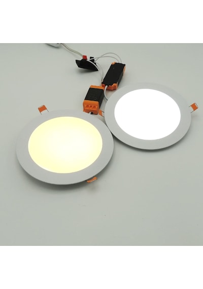 Sıva Altı Slim Led Panel Armatür Trafolu 3/6/9/12/16/20/25W 2Renk Beyaz