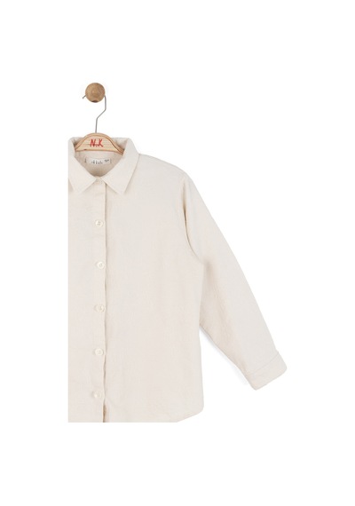 Xo Kids Kız Çocuk Gömlek 8-14 Yaş 31307 Krem