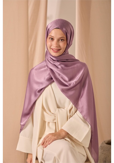 Silk Home Janjan Şal Tek Taraflı Leylak Kendinden Çizgi Dokulu Parlak Yüzeyli 75x190 Çok Renkli