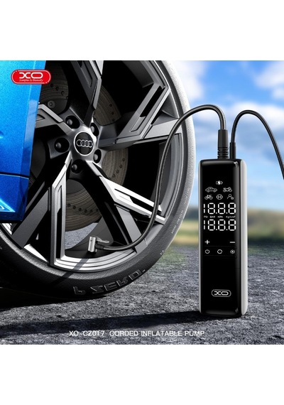 Pratik Yolculuk Seyahat 120w 12v Dijital Göstergeli Akıllı Mini Taşınabilir Lastik Pompası