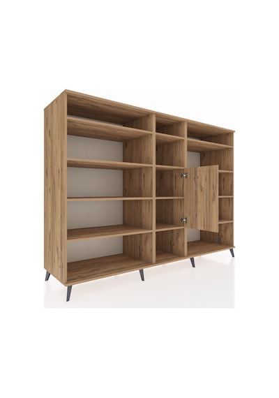 Kronos Dolap 12 Raflı Tek Kapaklı 220x59x163 Çam-çam Çam-çam Kronos Dolap 12 Raflı Tek Kapaklı 220x59x163 Çam-çam Çam-çam