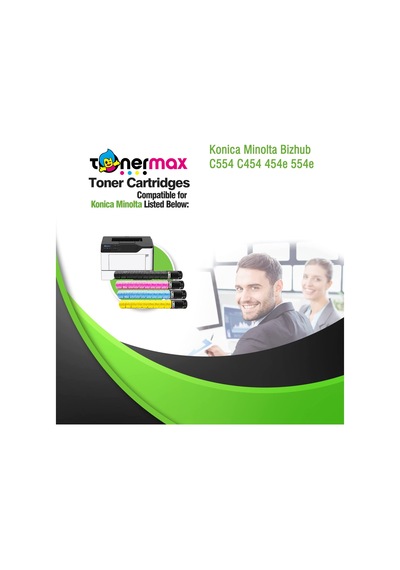 Tonermax Konica Minolta Tn-512 Uyumlu Toner Set/ Bizhub C454 / C554