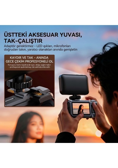 Djı Osmo Action 3/4/5 Pro İle Uyumlu Quick Release Cage Dj5