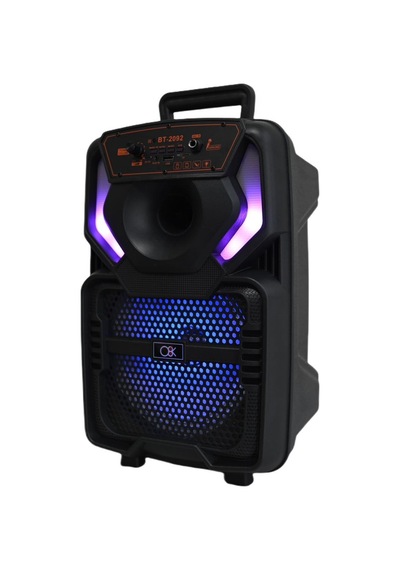 Concord Bt-2092 Fm Radyo/usb/mikrofonlu/kumandalı 8'' Taşınabilir Bluetooth Hoparlör