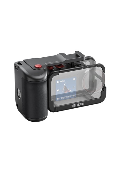 Telesin Djı Osmo Action 3/4/5 Pro Uyumlu Streetgrip Kit Alüminyum Metal
