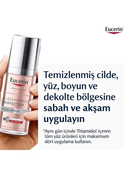 Eucerin Even Pigment Perfector Dual Serum 30 Ml Leke Karşıtı, Cilt Tonu Eşitleyici Ve Kırışıklık Karşıtı Yüz Serumu