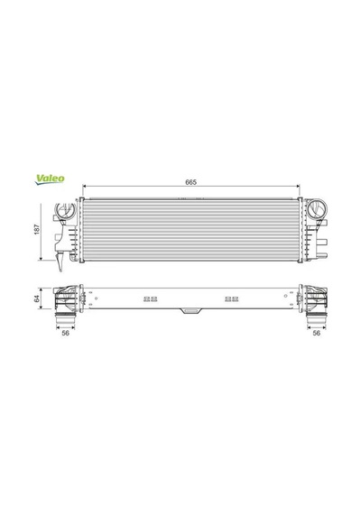Turbosarj Radyatoru Vıto W447 14 Valeo A4475011301