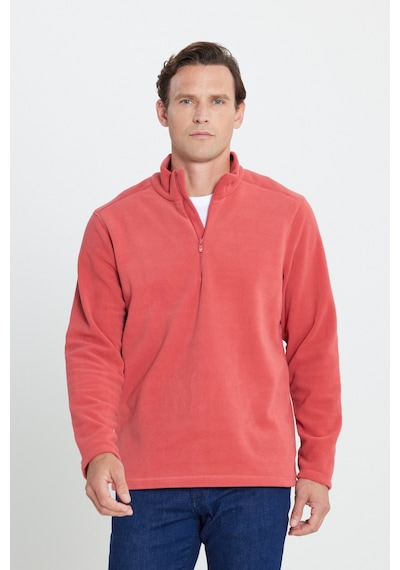 AC&Co / Altınyıldız Classics Anti-pilling Tüylenme Yapmayan Standart Fit Dik Yaka Polar Erkek Sweatshirt Mercan AC&Co / Altınyıldız Classics Anti-pilling Tüylenme Yapmayan Standart Fit Dik Yaka Polar Erkek Sweatshirt Mercan