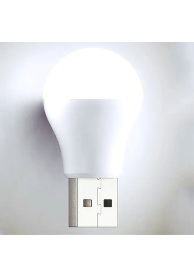 4 Adet Ampul Tasarım Taşınabilir Mini Usb Led Işık Lamba