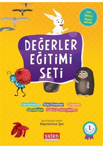 Değerler Eğitimi Seti 5 Kitap Takım