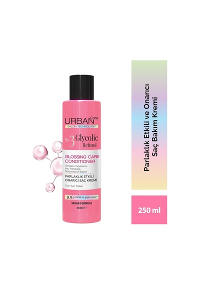 Urban Care Glycolic Retinol Parlaklık Etkili Onarıcı Saç Bakım Kremi-250ml-gloss