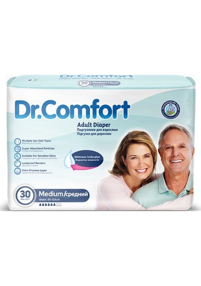 Dr. Comfort Belbantlı Yetişkin Hasta Bezi M 30'Lu