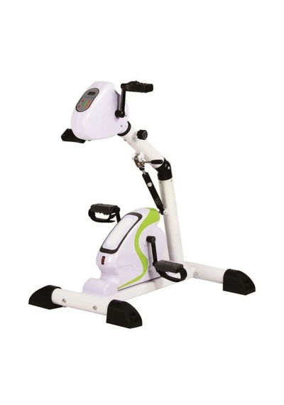 Medlay Elektrikli Çift Pedallı Egzersiz Bisikleti Çift Motorlu El Kol Ayak Egzersiz Pedalı
