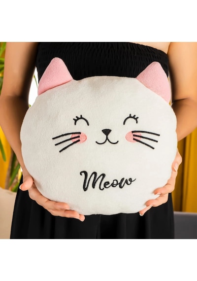 30 Cm Yastık Peluş Kedi