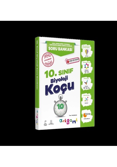 Tammat Origami 10. Sınıf Biyoloji Soru Bankası