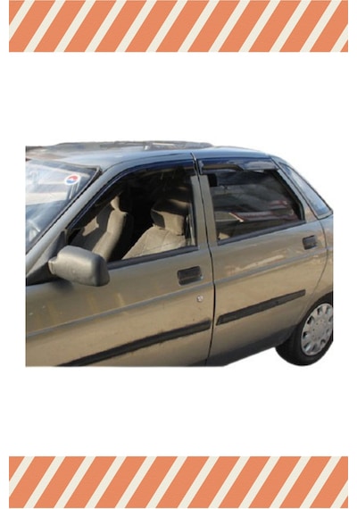 Lada Vega Sedan Tüm Modellerine Özel 4'lü Mügen Tip Cam Rüzgarlığı