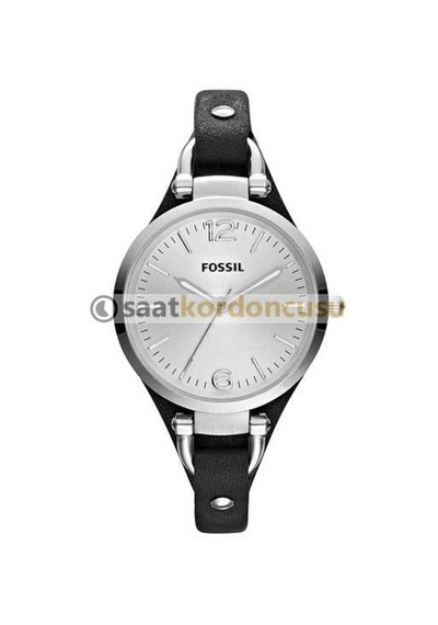 Fossil Es3199 Uyumlu Siyah Deri Saat Kordonu