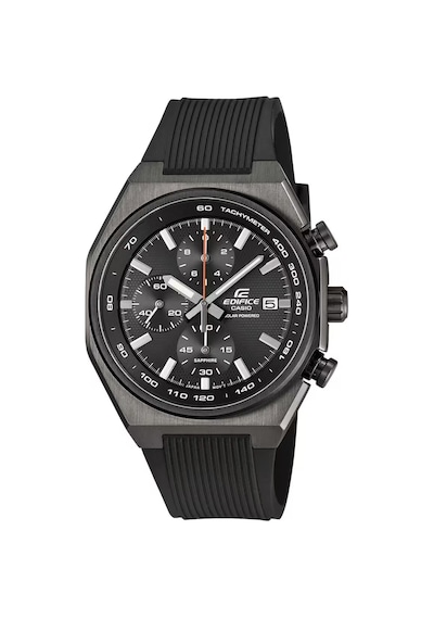 Casio Edifice Solar Powered Chronograph 38.3 Mm Quartz Saat Efs-s Siyah
