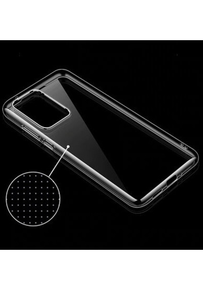 Huawei P40 İle Uyumlu Kılıf Şeffaf Esnek Silikon Telefon Kılıfı Kapak