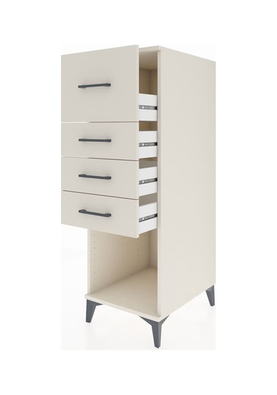 Kronos Dolap 4 Çekmeceli 44x59x134 Aytaşı-aytaşı Aytaşı