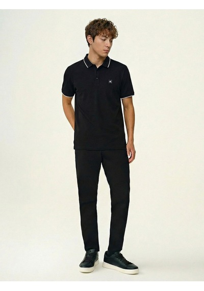 Loft Regular Fit Erkek Polo K.kol Lf2042647 Q1.v1 Siyah