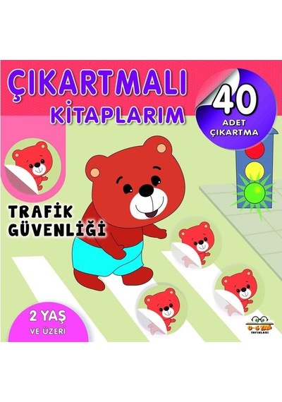 2 Yaş Ve Üzeri Çıkartmalı Kitaplarım Seti 6 Kitap