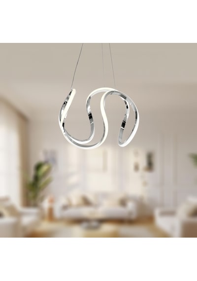 Tt306-35-kr Tt Ayd. Gün Işığ Kavismodeli Krom Kaplama Led Avize Krom