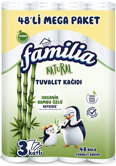 Natural Tuvalet Kağıdı 48 Adet