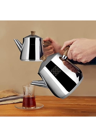 Definition Çaydanlık, Paslanmaz Çelik, Polisaj Dış Yüzey,kapsül Taban, 2,0 Lt Çelik