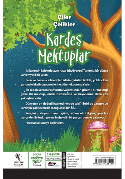 Kardeş Mektuplar 8+yaş - Renkli Resimli / Çiler Çelikler
