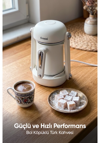 Fressi FR-TK205 Türk Kahve Makinesi Sesli Uyarı Sistemi