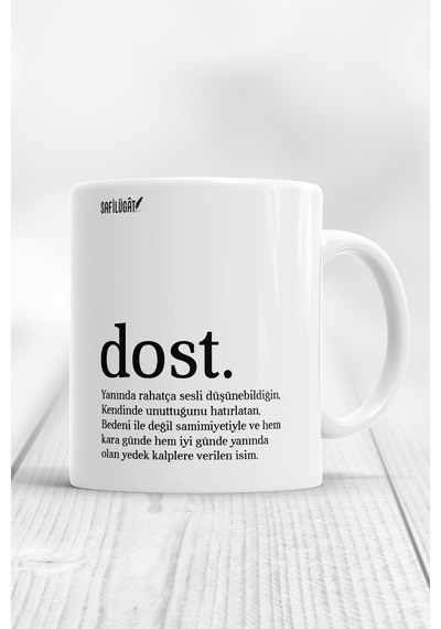 Dost 1 Kupa Bardak Beyaz