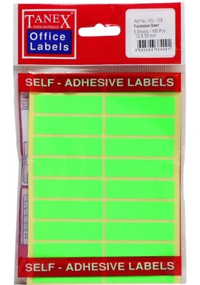 Tanex 13X50 Yeşil Etiket 100 Ad.