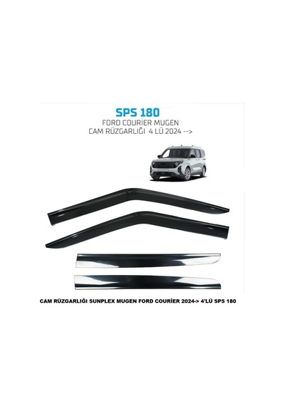 Cam Rüzgarlığı Sunplex Ford Courier 2024 Sonrası 4'lü Sps 180