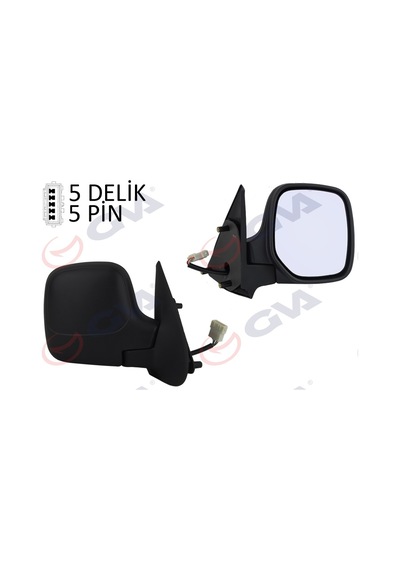 Gva 1045112-99 Dış Dikiz Aynası Sağ Berlingo-partner 97 Elektrikli Isıtmalı Konveks 5 Fiş Vm-118ehr 8148.pp-8148.pc-8143.hs
